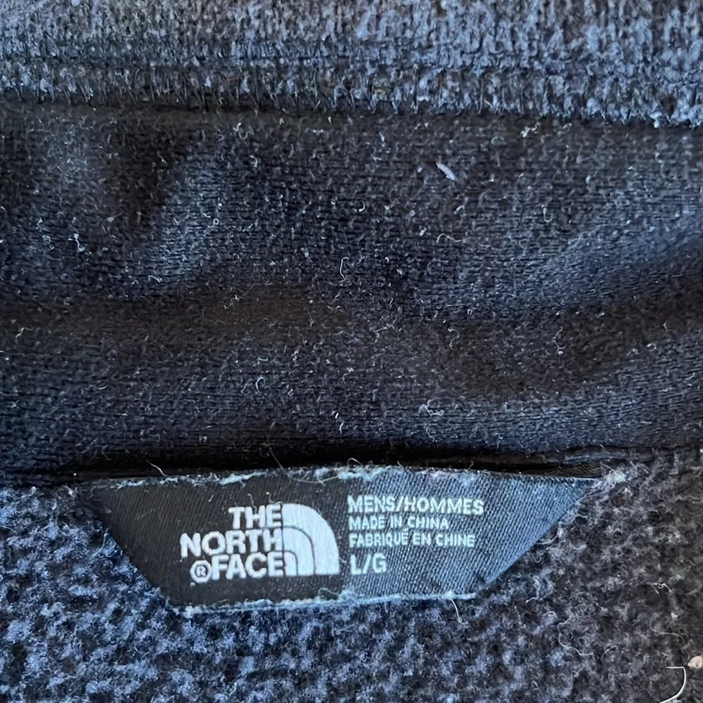 THE NORTH FACE men’s dark gray Tsillan full zip jacket, size large